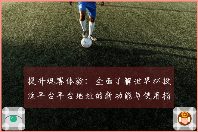 提升观赛体验：全面了解世界杯投注平台平台地址的新功能与使用指南
