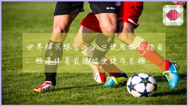 世界杯买球官方入口使用体验指南：畅享体育直播的便捷与乐趣