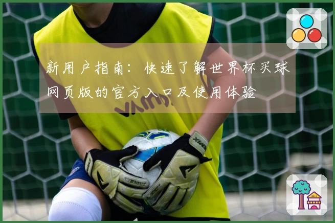 新用户指南：快速了解世界杯买球网页版的官方入口及使用体验