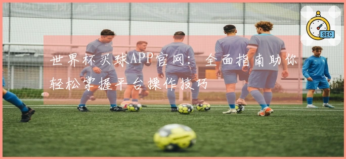 世界杯买球APP官网：全面指南助你轻松掌握平台操作技巧